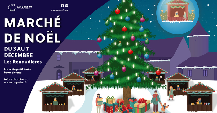 Marché de noël Manoir des Renaudières