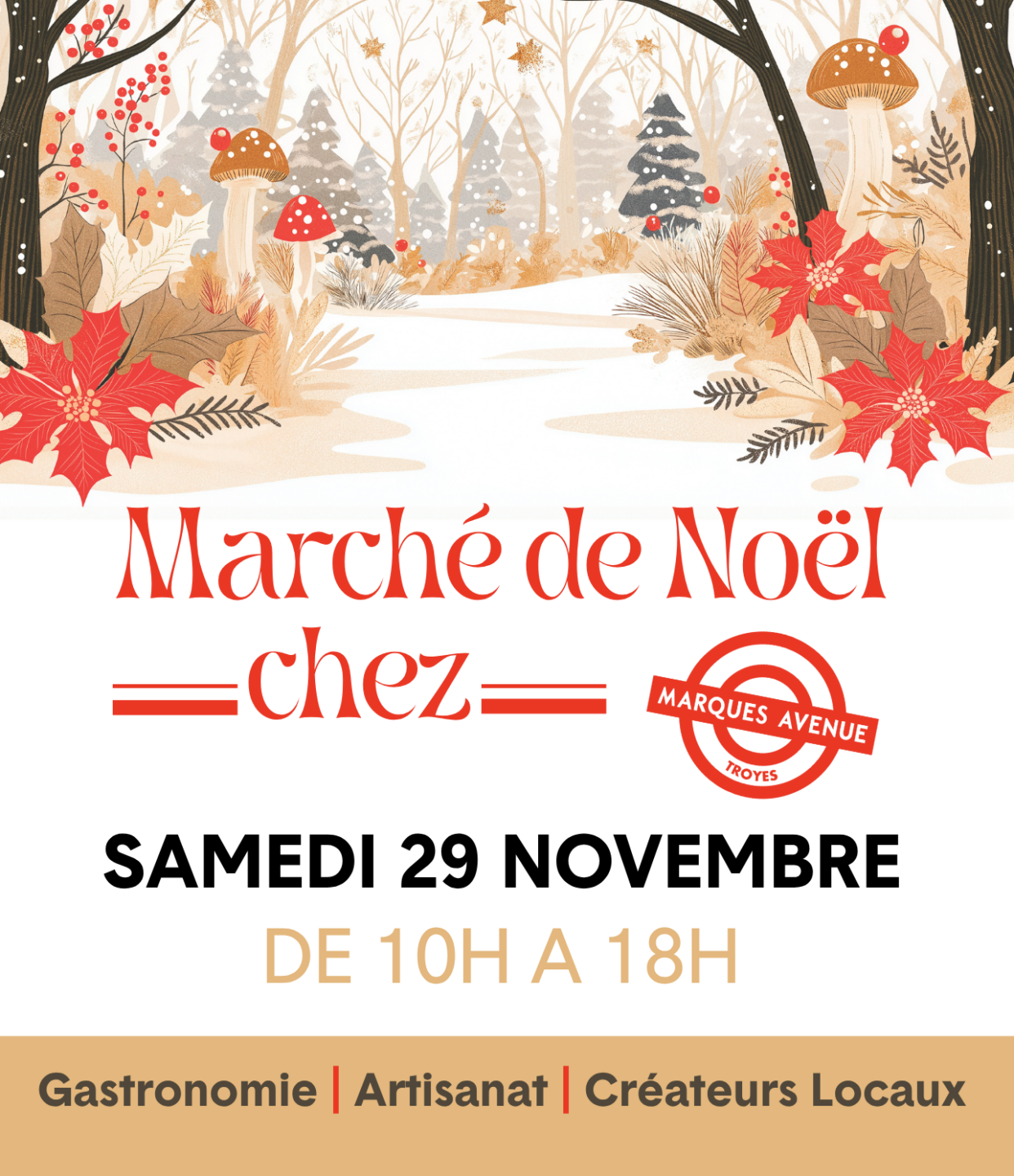 Marché de Noël Marques Avenue