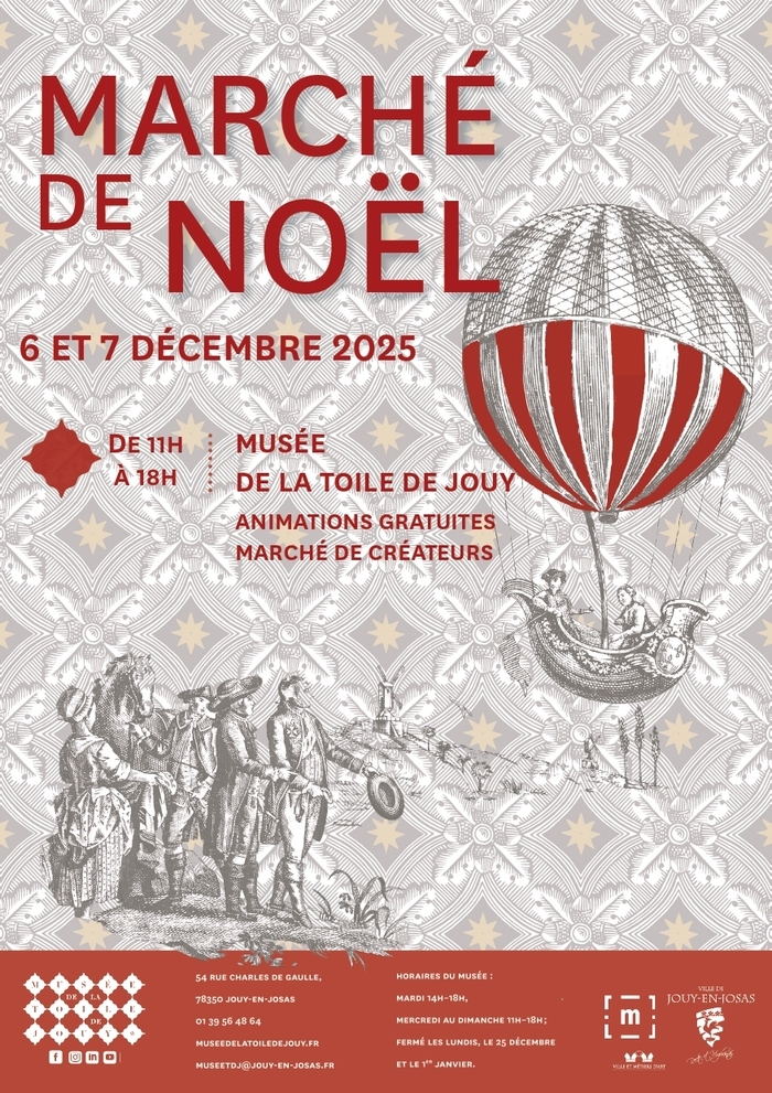 Marché de Noël Musée de la Toile de Jouy Jouy-en-Josas