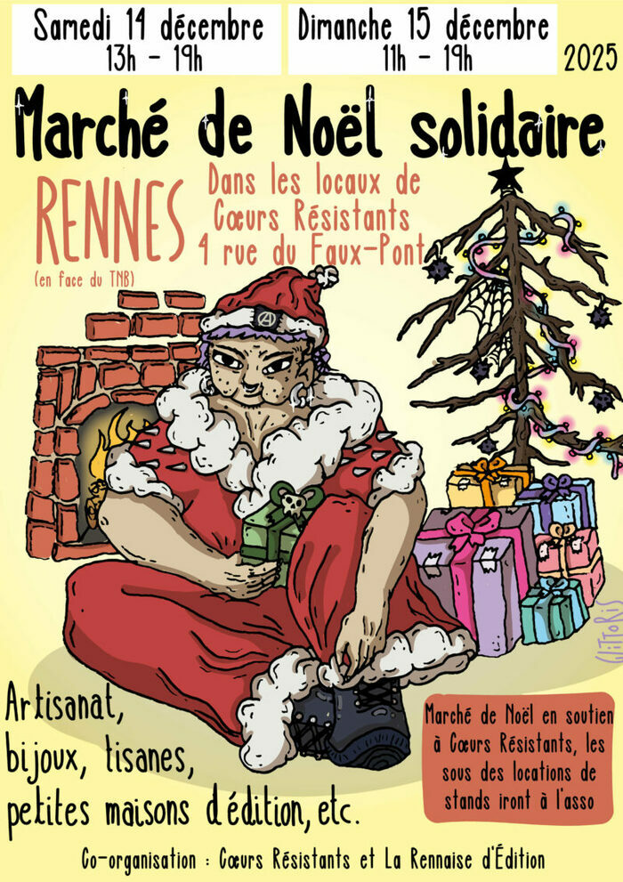 Marché de noël solidaire Cœurs Résistants