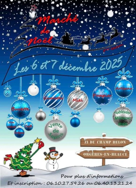 Marché de Noël ZI du Champ Belon