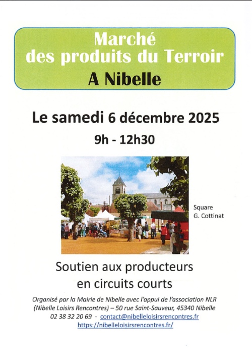 Marché des produits du terroir