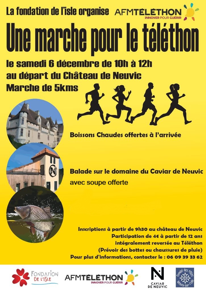 Marche pour le Téléthon