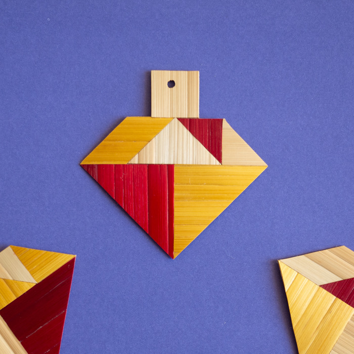 Marqueterie de paille pour les fêtes Le 20 mille