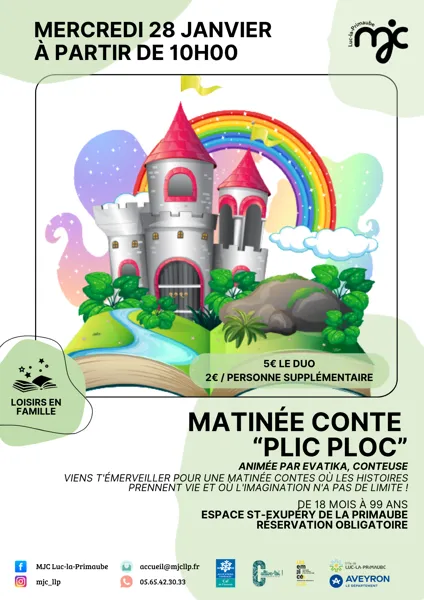 MATINÉE CONTE Plic ploc