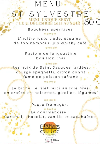 Menu du Réveillon