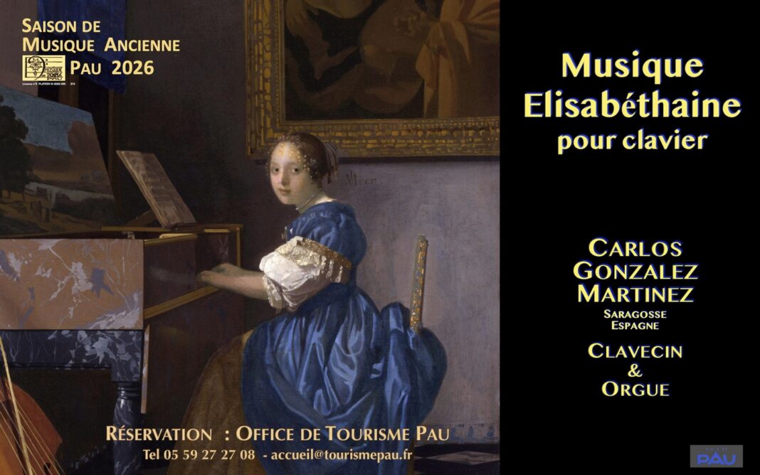 Musique Anglaise élisabethaine pour clavier Temple, Pau