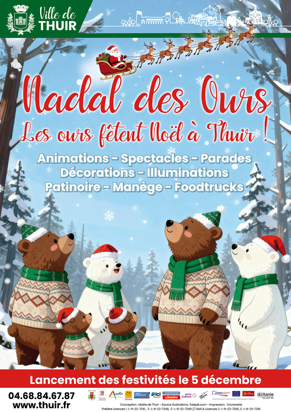 NADAL DES OURS À THUIR