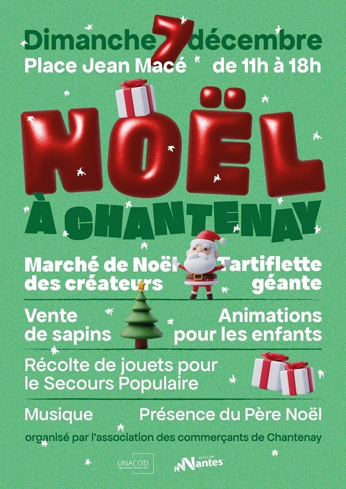 Noël à Chantenay Place Jean Macé
