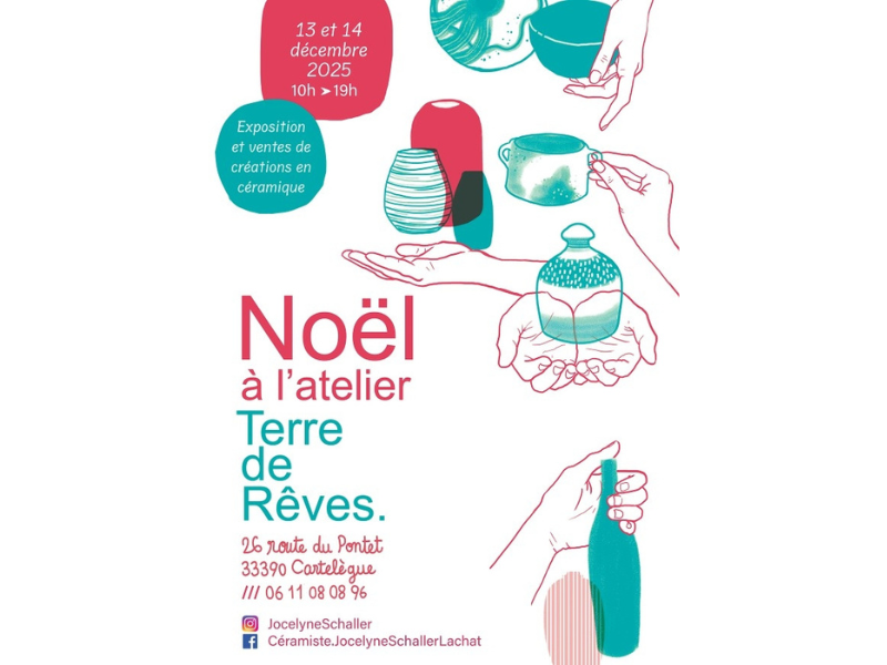 Noël à l'atelier Terre de Rêves