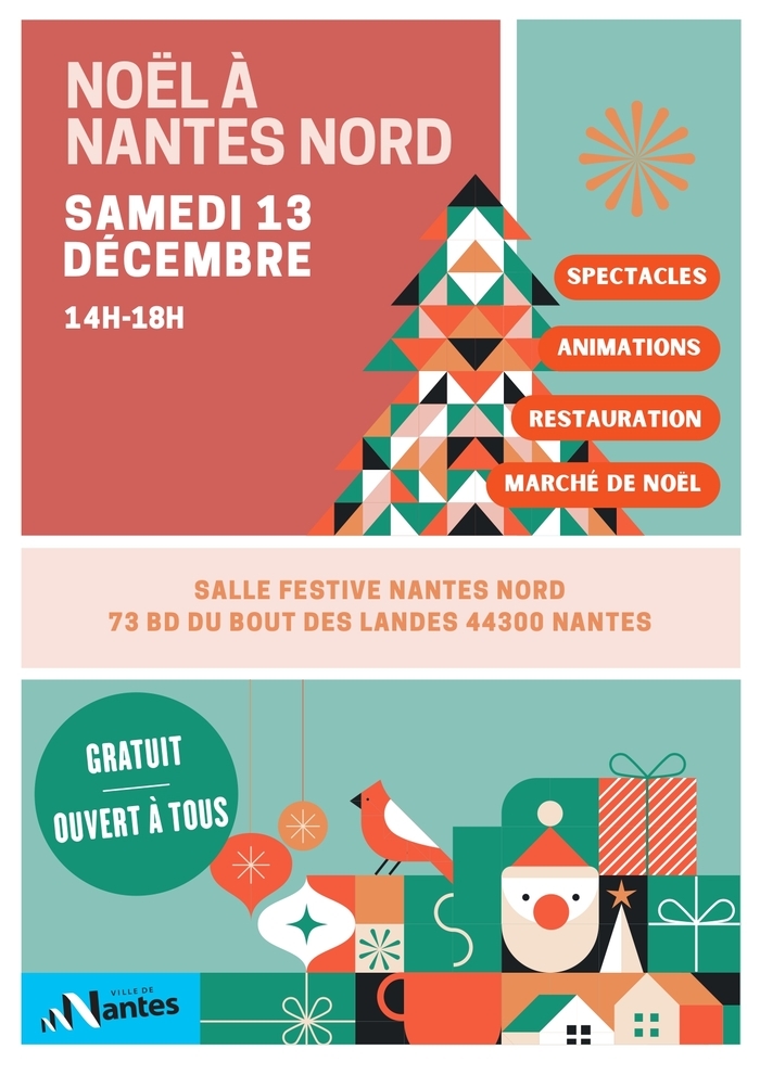 Noël à Nantes Nord Salle festive Nantes Nord