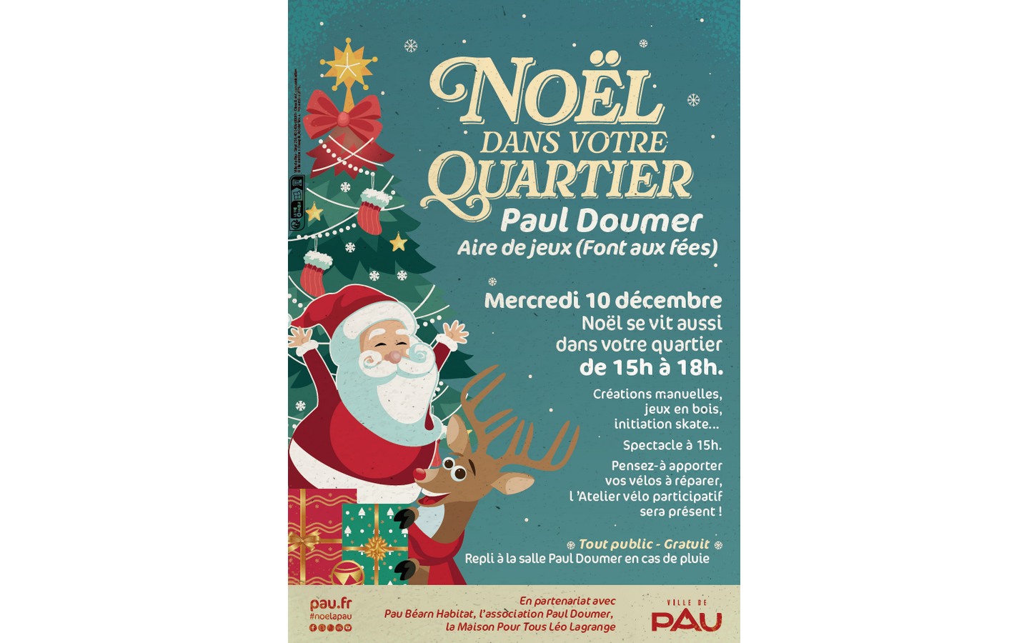 Noël à Pau Quartier Paul Doumer