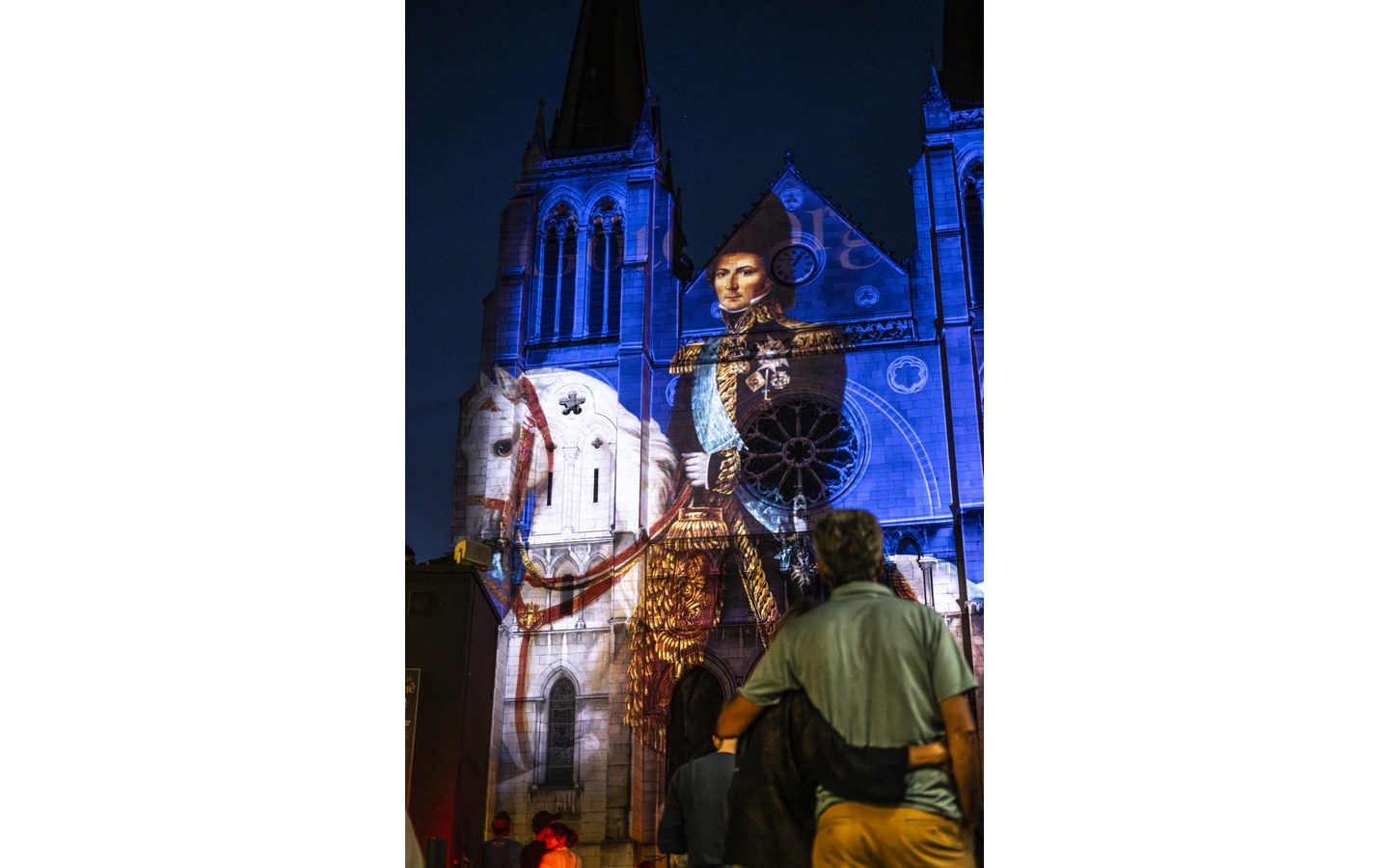Noël à Pau Spectacle son et lumières Le fabuleux destin de Bernadotte