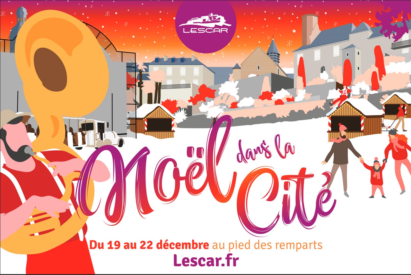 Noël dans la cité à Lescar