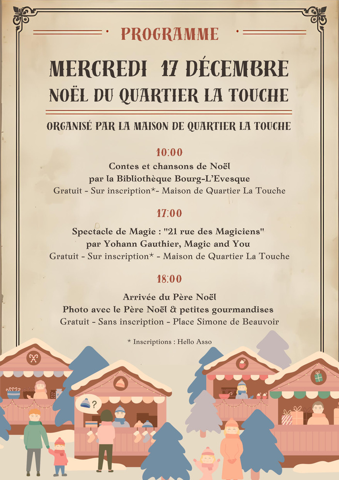 Noël du Quartier La Touche - Cap sur les années 50 Maison de Quartier La Touche Rennes