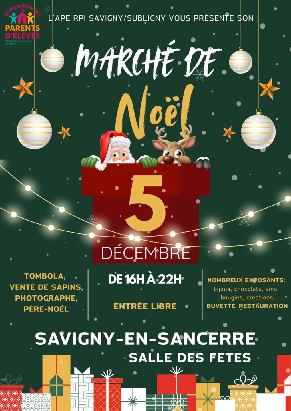 [Noel en Grand Sancerrois]: Marché de Noel