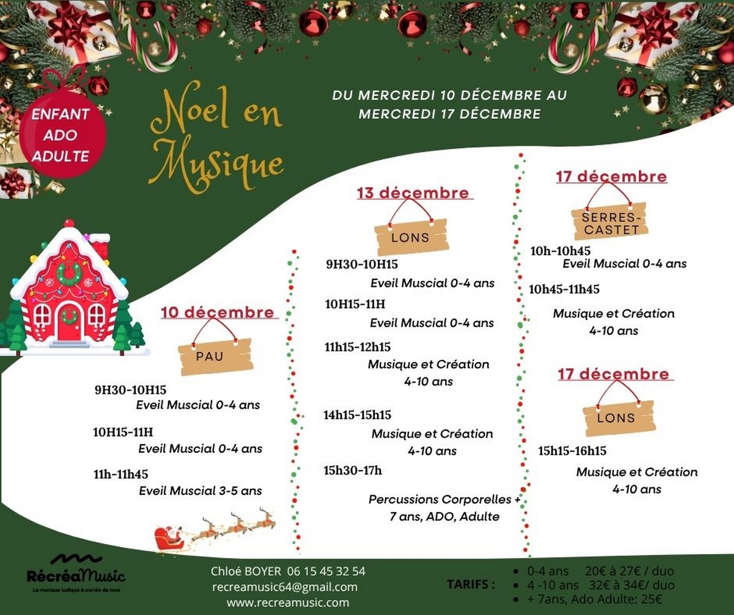 NOEL en Musique pour tous