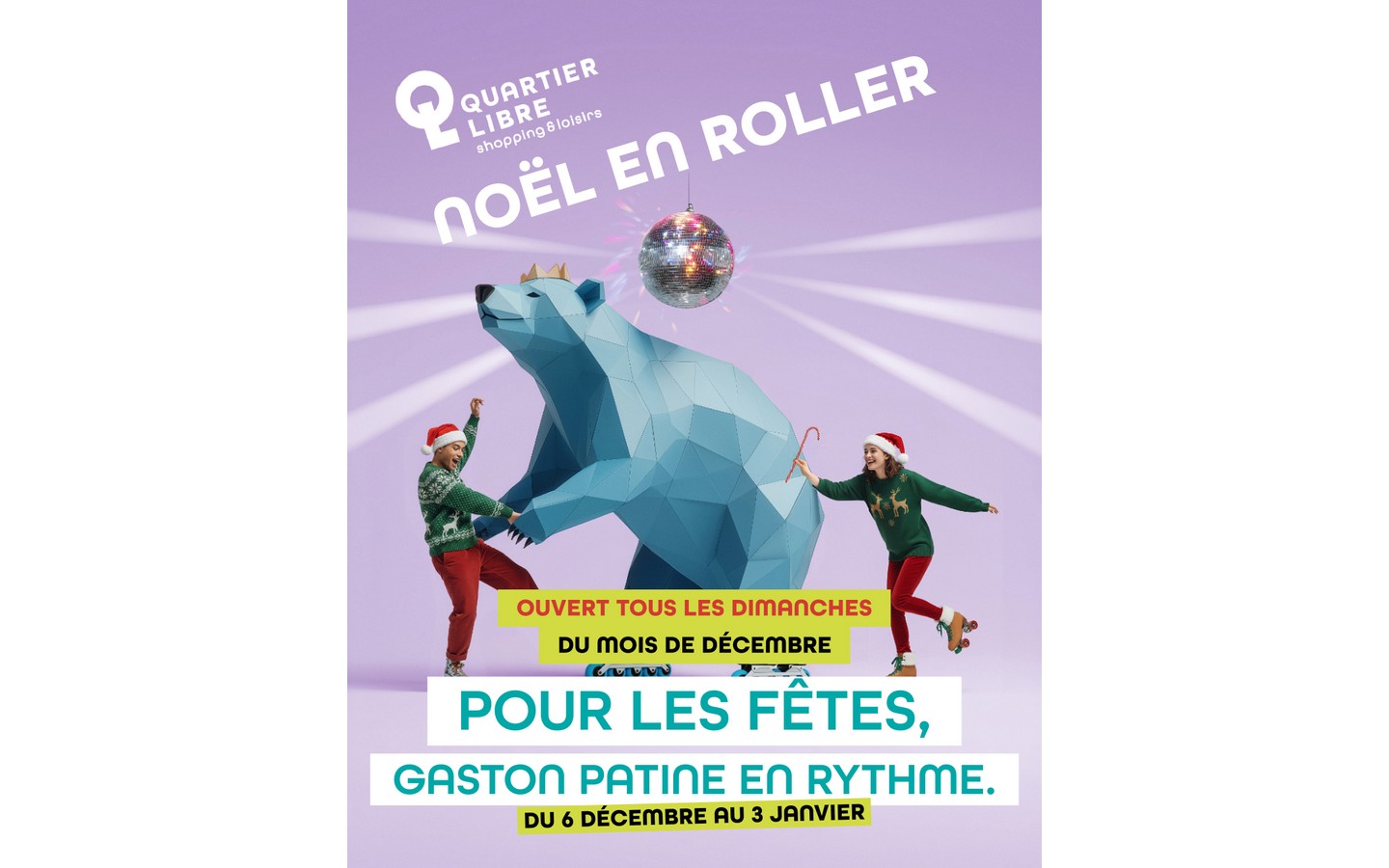 Noël en Rollers