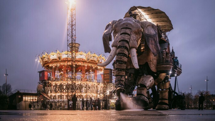 Noël et Nouvel An aux Nefs - Le Voyage en hiver Les Nefs des Machines de l'Île Nantes