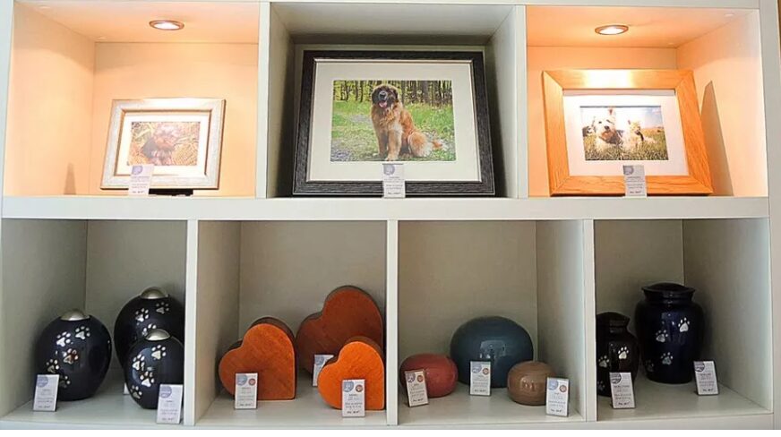 Urnes et jardins du souvenir animaliers