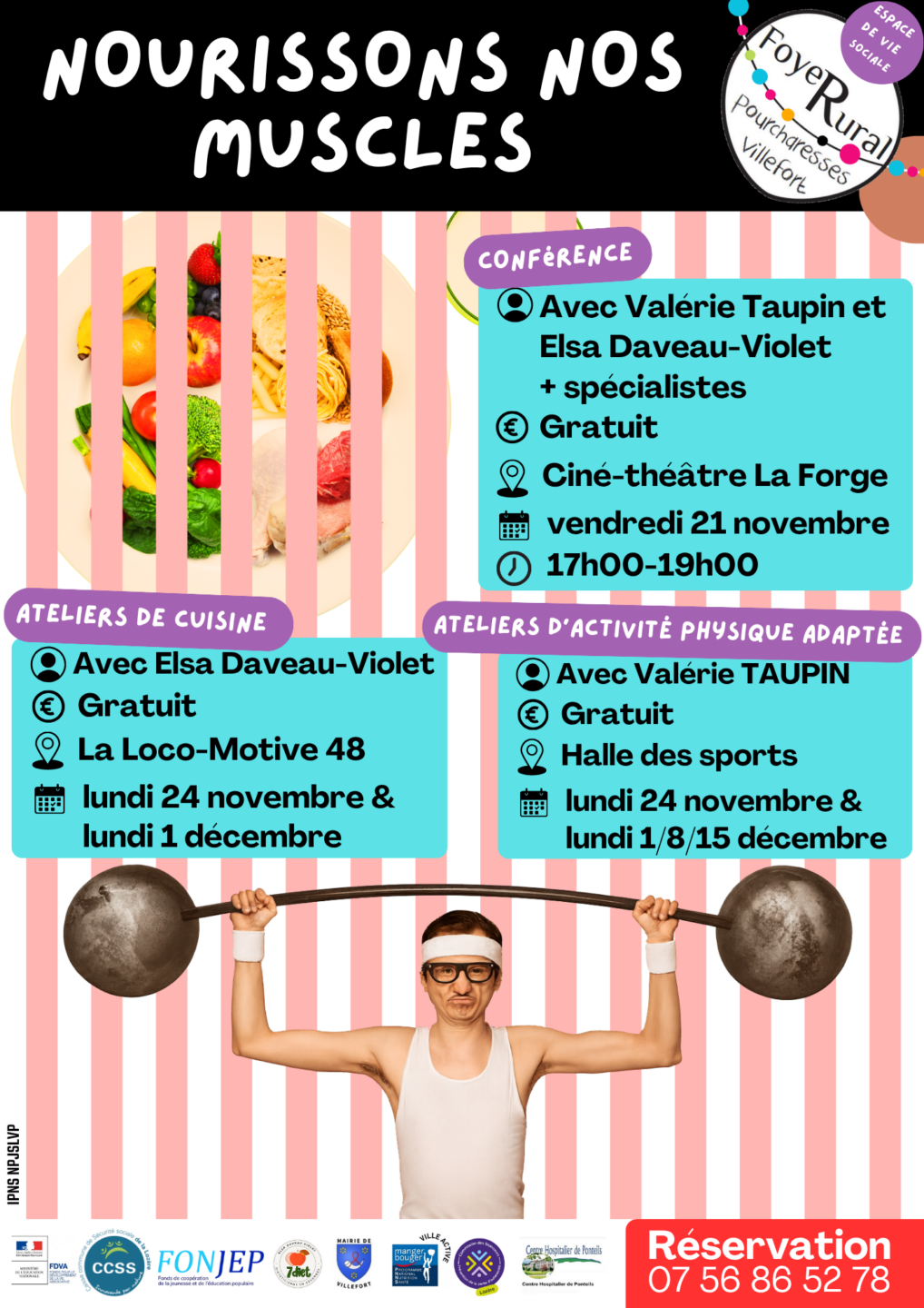 NOURRISSONS NOS MUSCLES