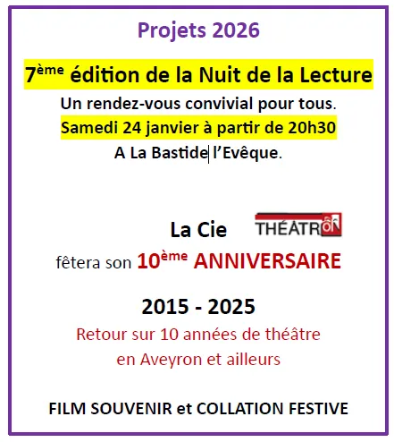 Nuit de la lecture à La Bastide l'Evêque