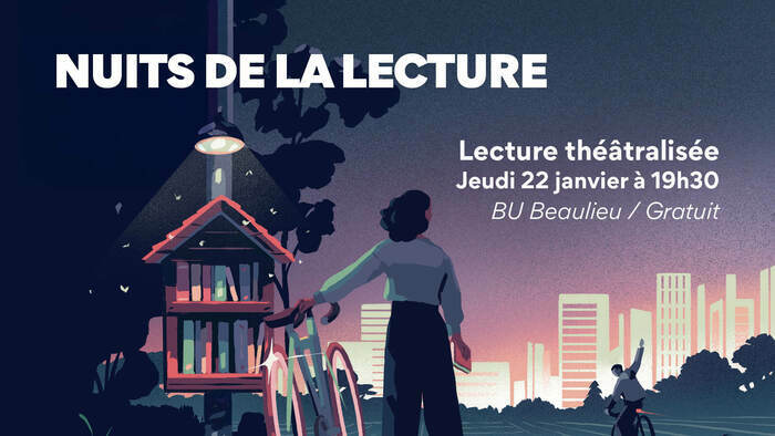 Nuits de la lecture Bibliothèque universitaire Beaulieu Rennes