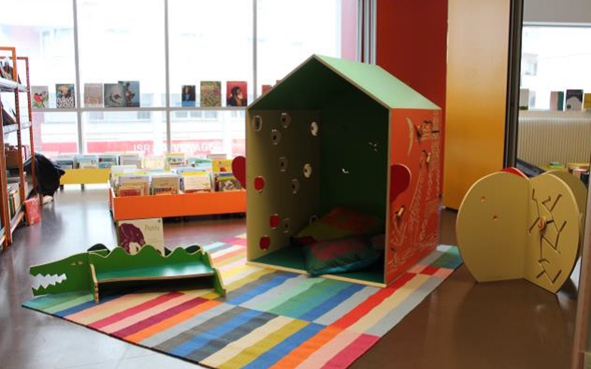 Nuits de la lecture : des cabanes à histoires à l'espace jeunesse ! Bibliothèque François Villon Paris