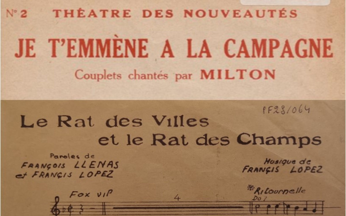 Nuits de la lecture : Rat des villes ou rat des champs Médiathèque musicale de Paris – Christiane Eda-Pierre Paris