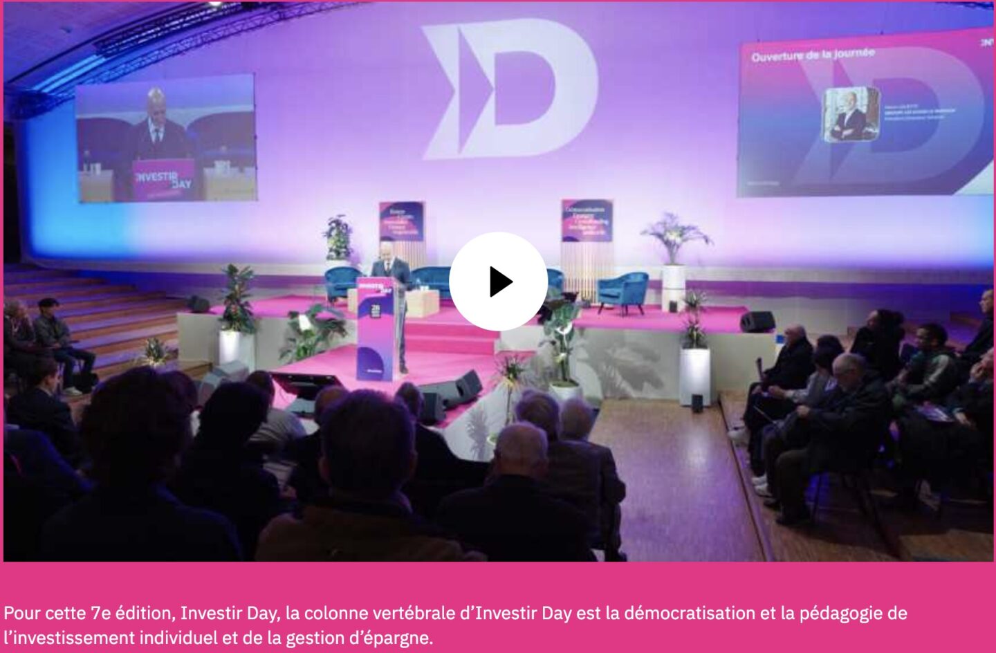 Paris Investor Week Investir Day