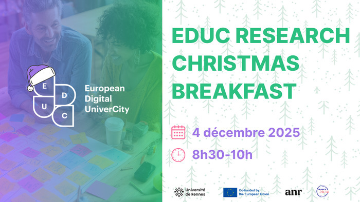 Petit-déjeuner de Noël de l’Université européenne EDUC Cité Internationale Paul Ricoeur Rennes