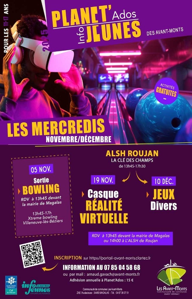 PLANET'ADOS INFO JEUNES LES MERCREDIS