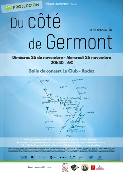 Projection du film Du côté de Germont de Renaud Fély