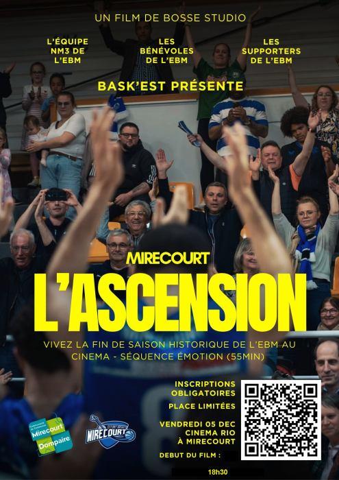 Projection Mirecourt l'ascension (avant première)