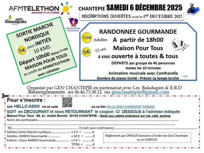 Randonnée gourmande - Ensemble