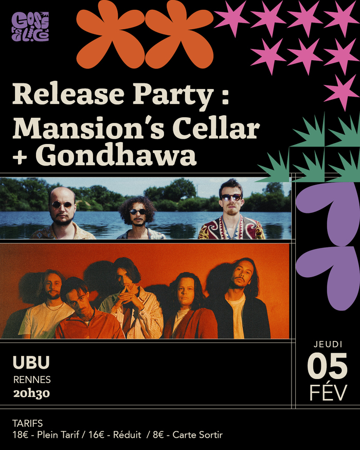 Release Party : Mansion’s Cellar + Gondhawa Ubu Rennes