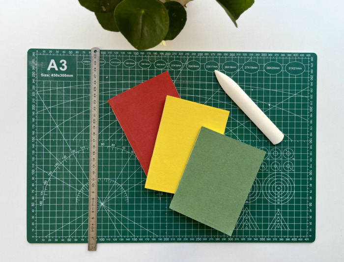 Reliure : fabrication d'un carnet Le 20 mille