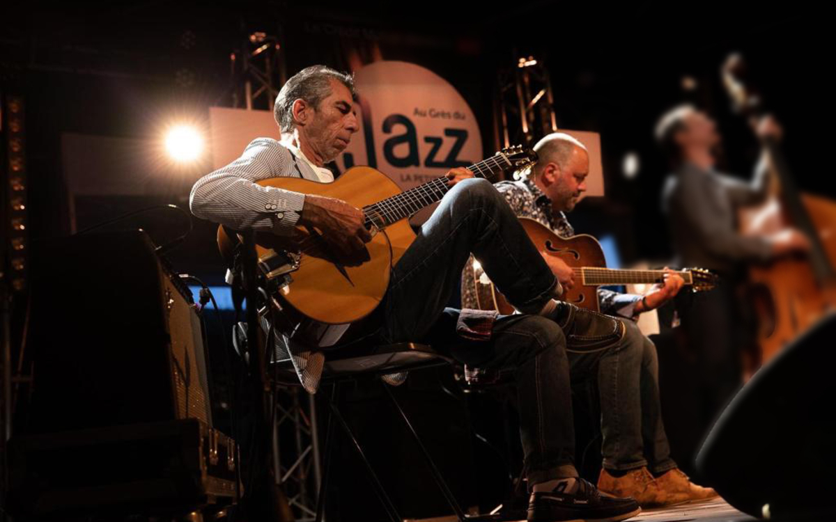 Rendez-Vous de Thomas Dutronc : Angelo Debarre & Ji-Bé Baudin New Quartet Le Son de la Terre PARIS 05