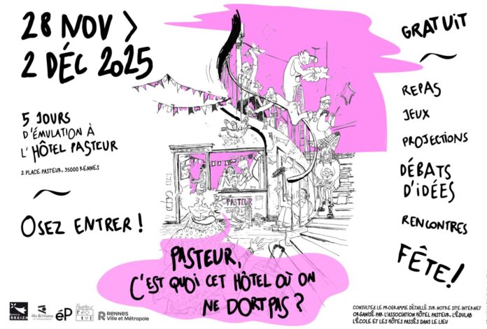 rennes hotel pasteur novembre decembre 2025