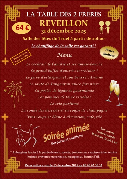 Réveillon du nouvel an à Le-Truel