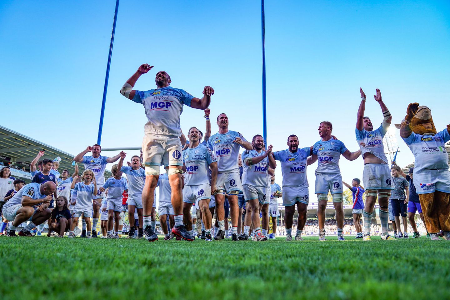 Rugby: Aviron Bayonnais rugby pro Stade Français