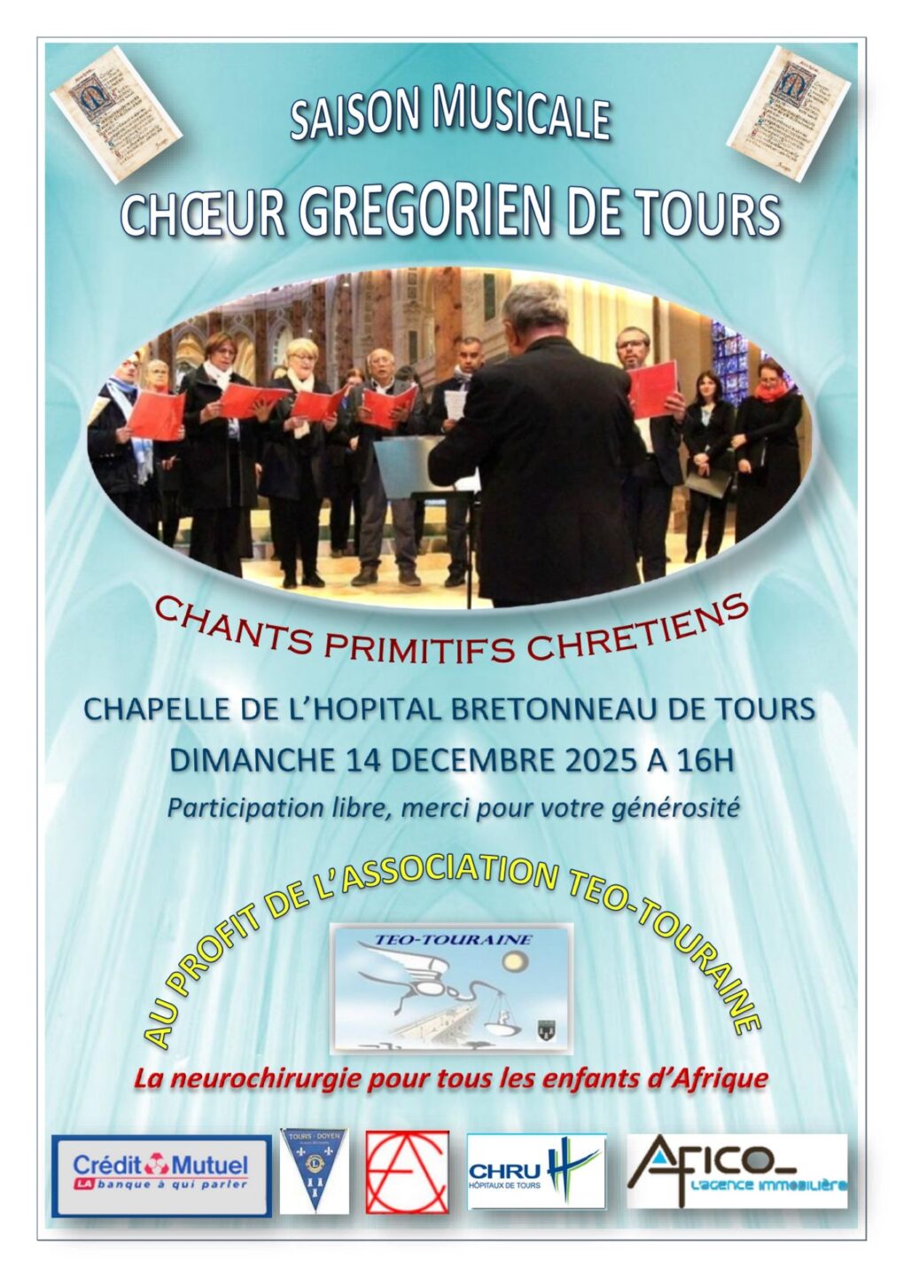 SAISON MUSICALE CHŒUR GREGORIEN DE TOURS