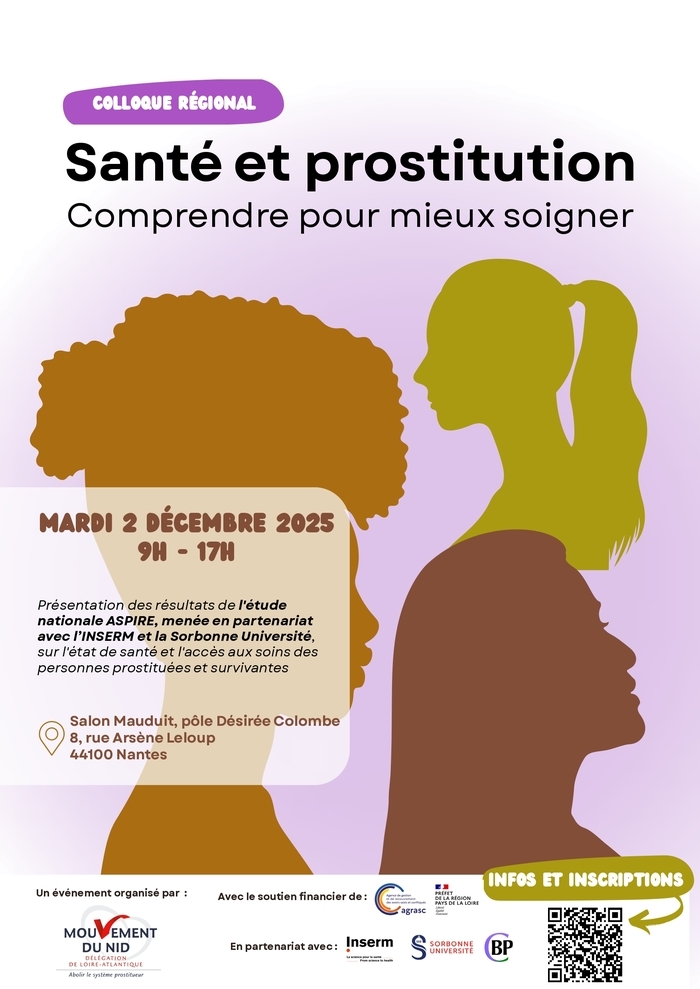 Santé & Prostitution : comprendre pour mieux soigner Pôle associatif Désiré Colombe Nantes