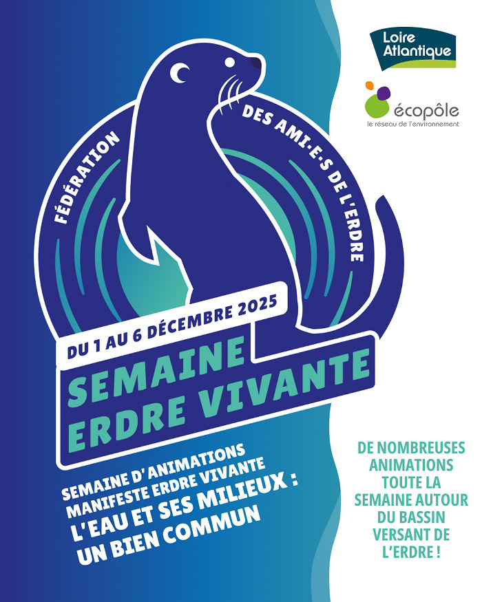 Semaine Erdre vivante : animations et débats Nantes et communes de la métropole