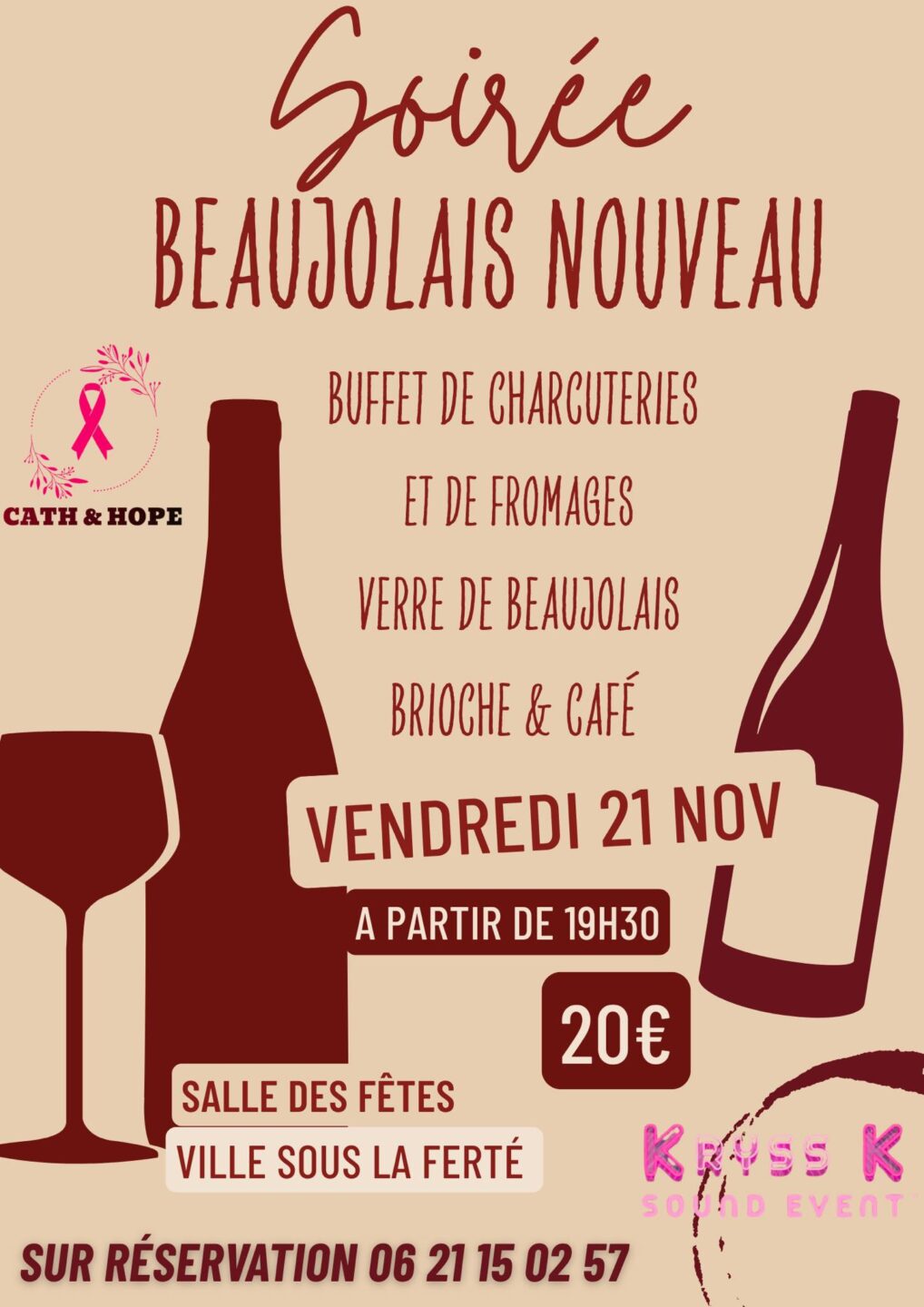 Soirée beaujolais nouveau