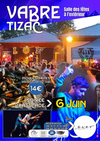 Soirée brasucade à Vabre-Tizac