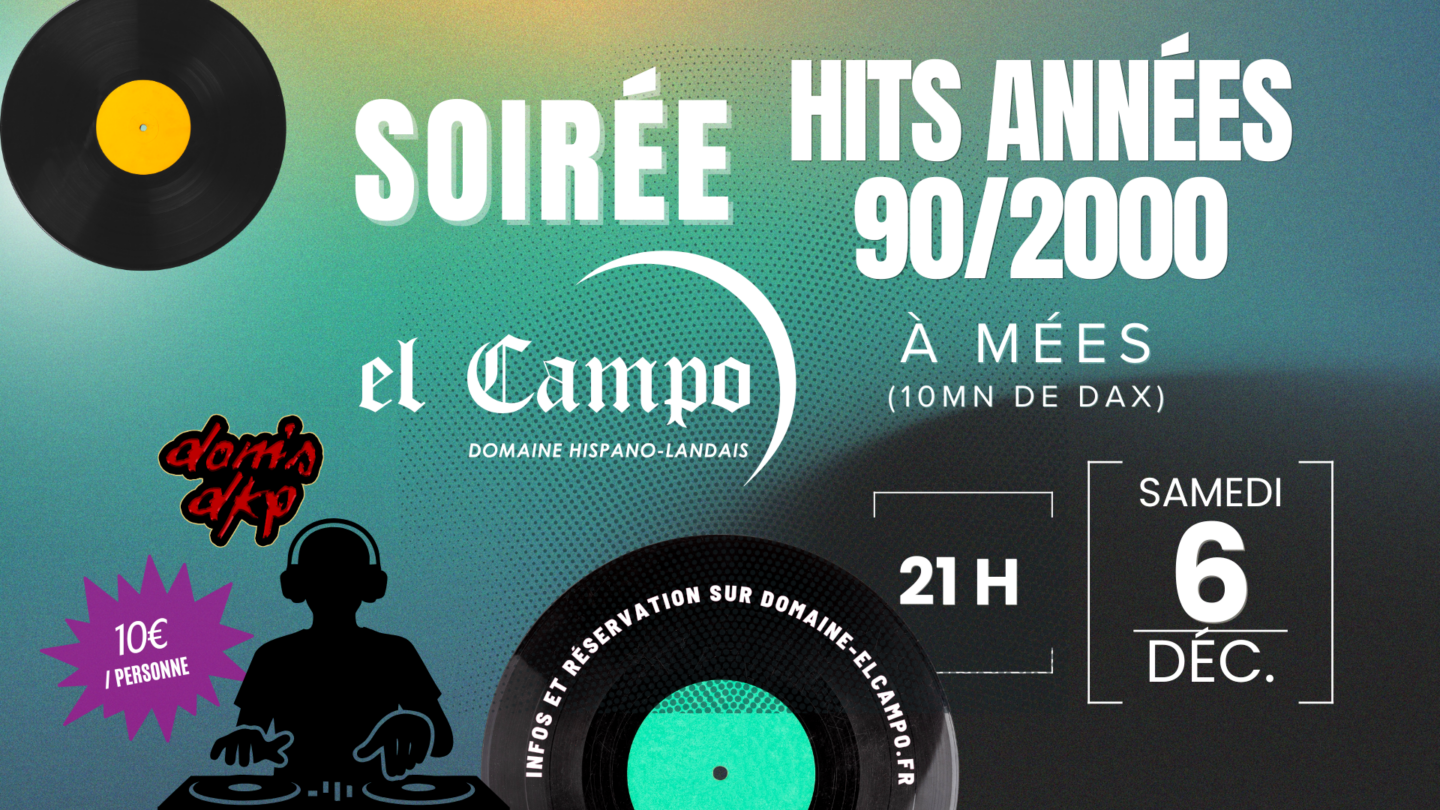 Soirée dansante 90’-2000’