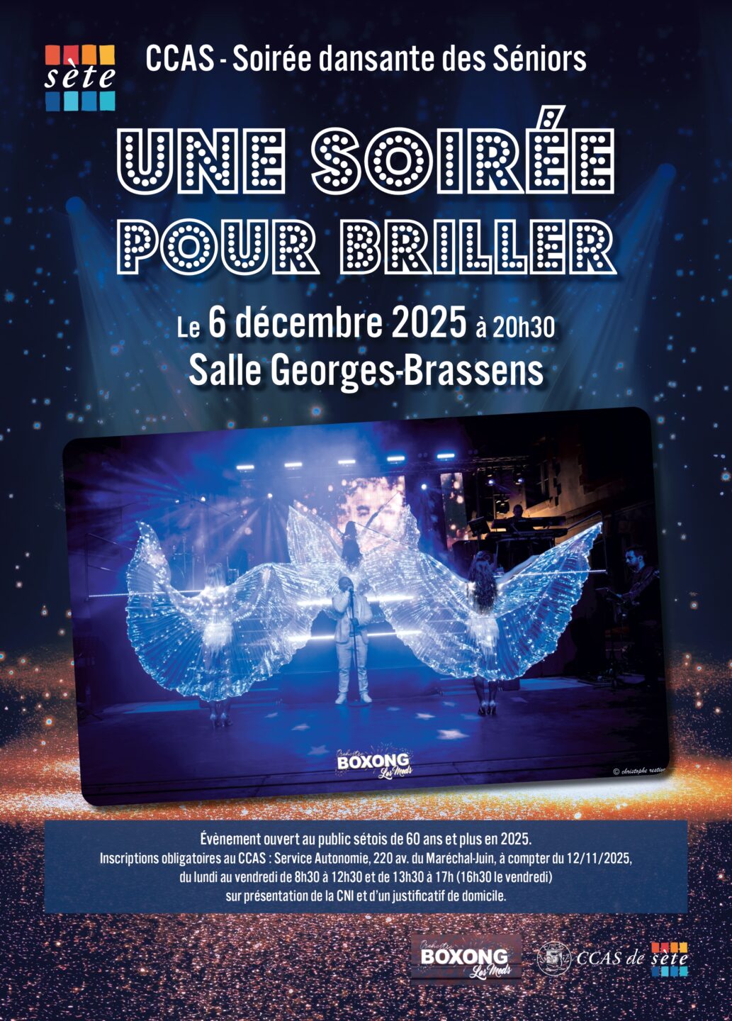 SOIRÉE DANSANTE DES SÉNIORS UNE SOIRÉE POUR BRILLER