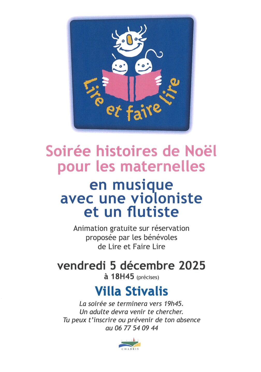 Soirée Histoires de Noël