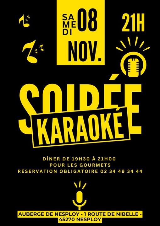 Soirée karaoké